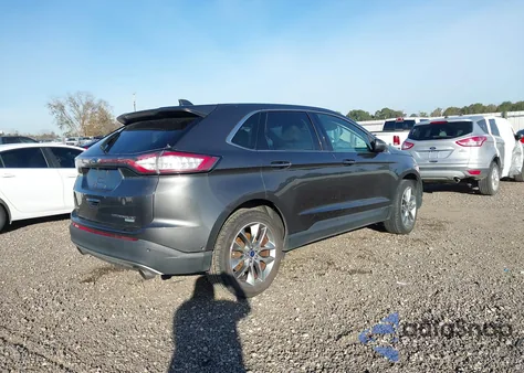 2015 Ford Edge Titanium z USA, uszkodzony, nr VIN 2FMPK3K98FBB07905